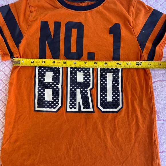 Okie-Dokie Number 1 Bro Boy Orange Shirt Size XL 7 - Picture 2 of 5